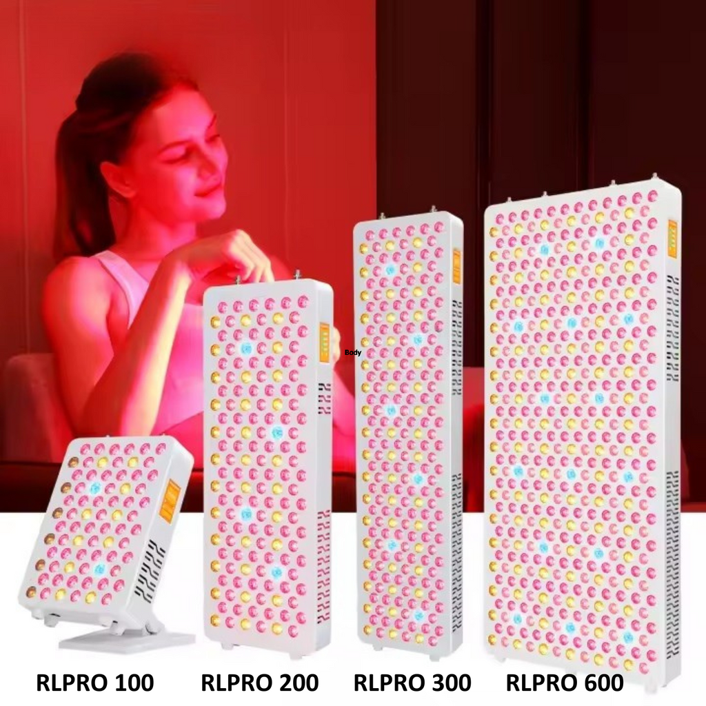 RLPRO-paneel met negen rode lichtgolven voor een gezonde huid thuis | Fioriscas