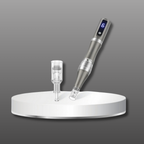 Pero na mikroneedling s nano-spirovými cartridge pro domácí péči o pleť