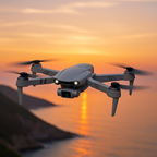 Drone con fotocamera GPS, video 8K, modalità Seguimi e portata di 1.5km