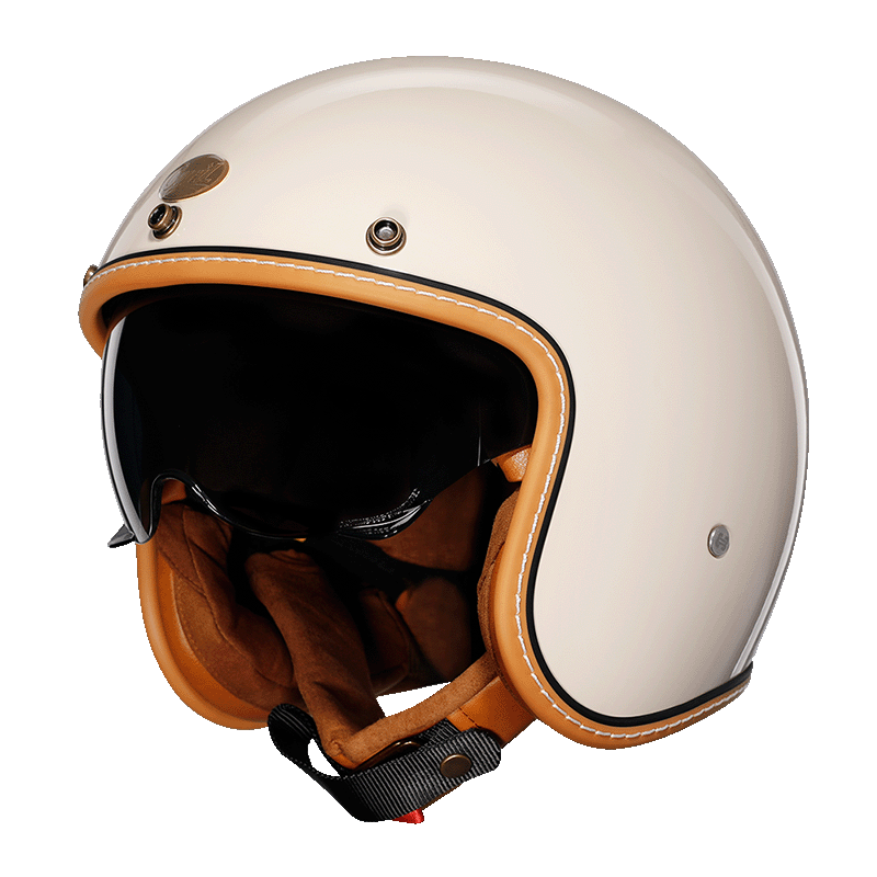 JetLite KA2 Retro Open Face Helmet With Featherlight Build | Fioriscas