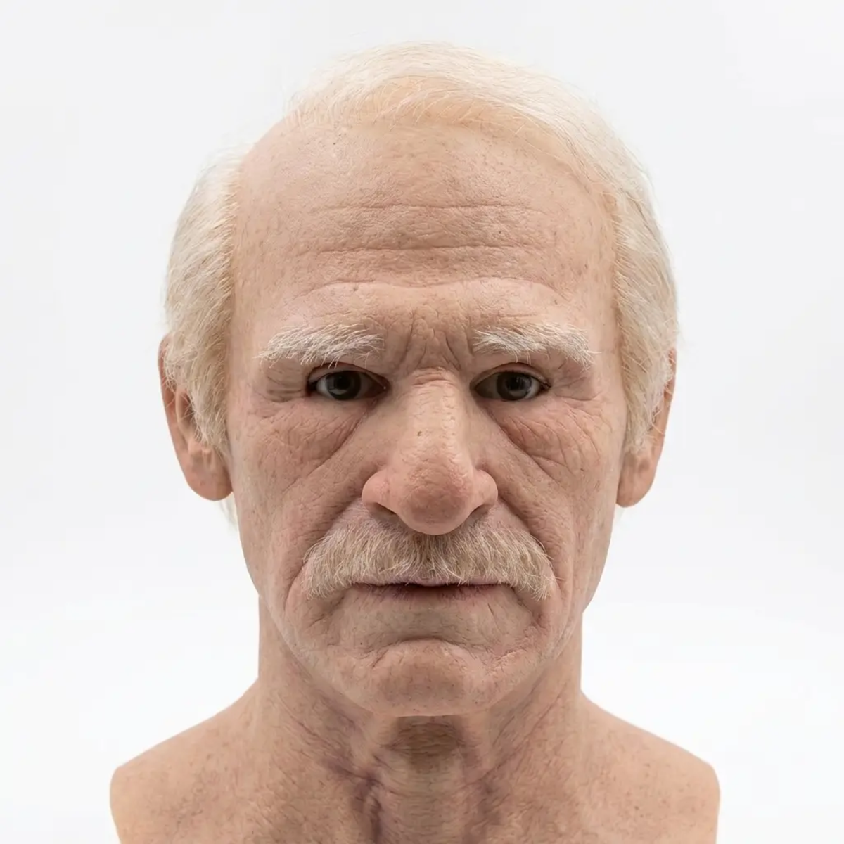 Creepy Old Man Mask – Realistic Latex Halloween Mask for Adults