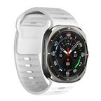 Galaxy Watch Ultra silikonearmbånd, Kirrea slank pasform med neglespænde rem