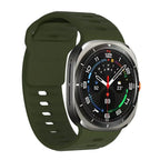 Galaxy Watch Ultra silikonearmbånd, Kirrea slank pasform med neglespænde rem
