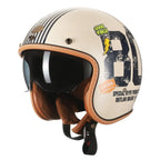 Avoin moottoripyöräkypärä, LumaNova Pro, DOT- ja ECE-sertifioitu