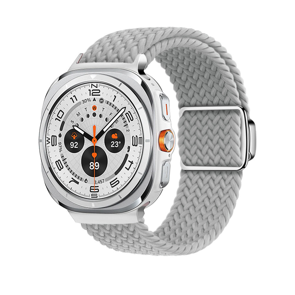 Galaxy Watch Ultra Nylon Band, Arivra Magnetic Buckle Strap