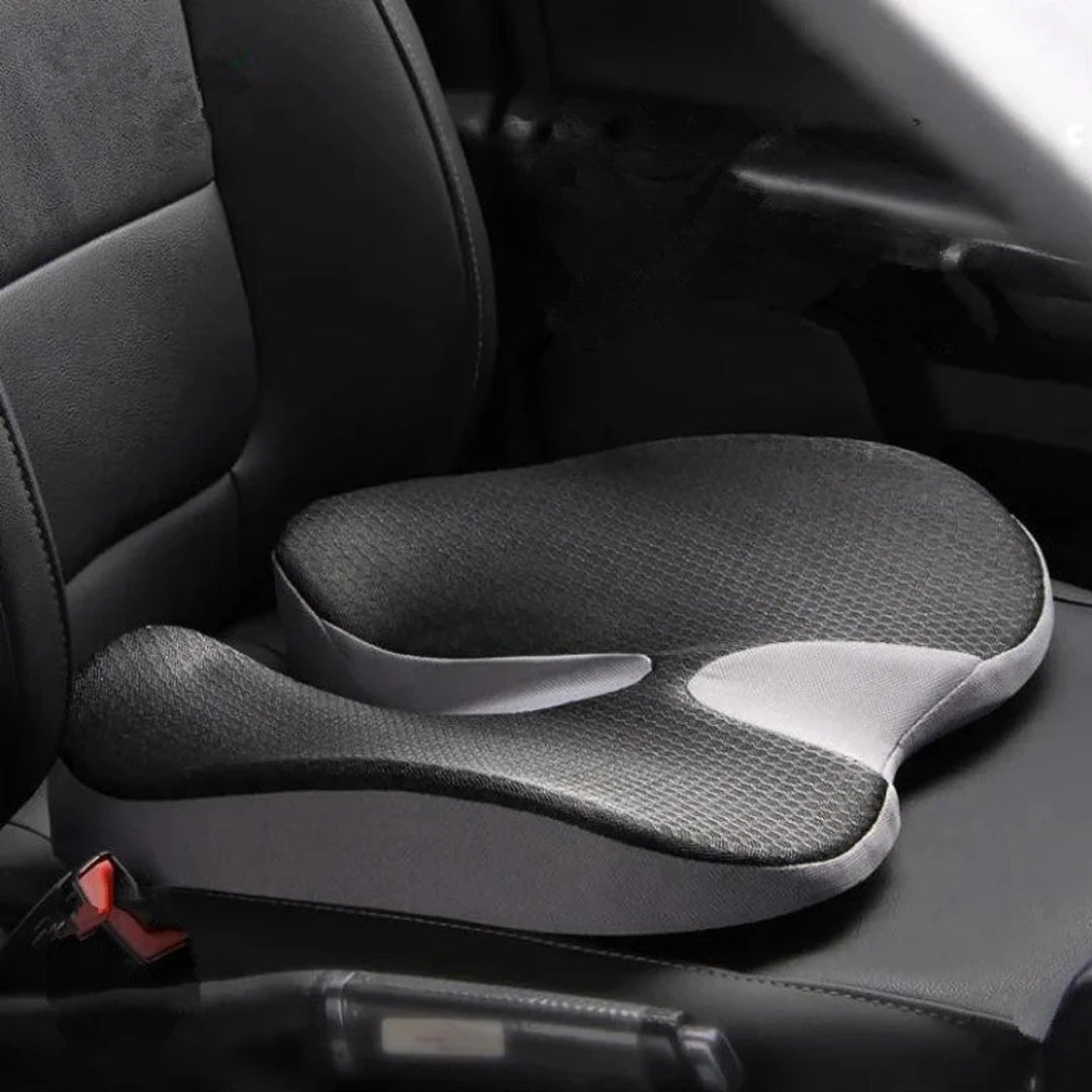 Rutschfestes ergonomisches Autositzkissen mit integrierter Fahrzeugstütze