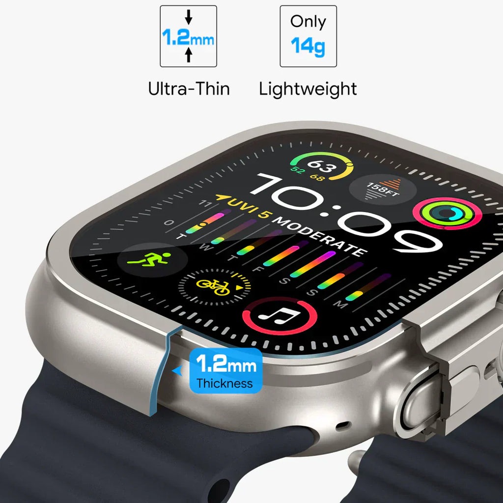 Apple Watch-etui, TrailGuard aluminiumlegering beskyttelsesskal