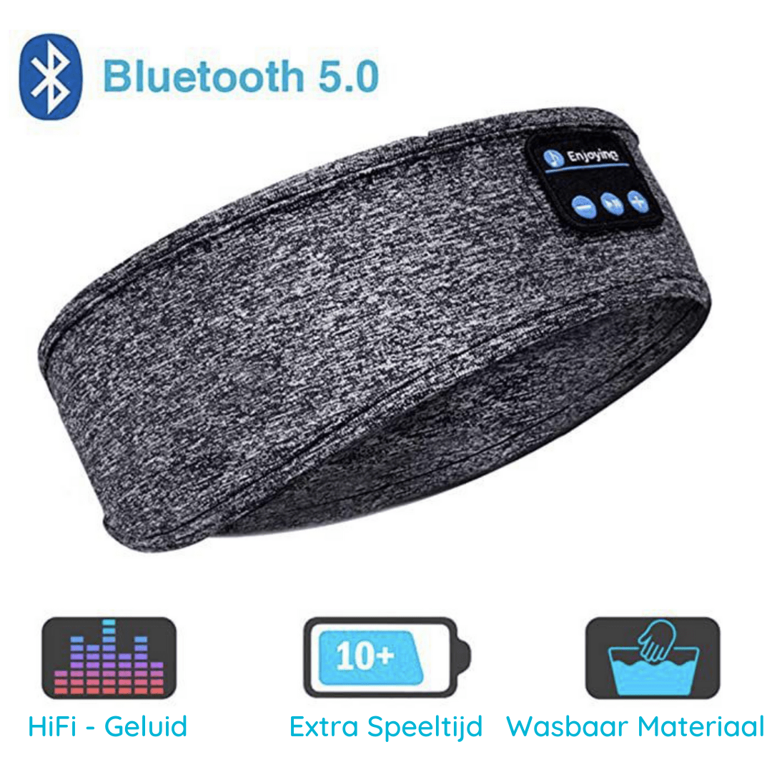 3-in-1 sleep mask with integrated Bluetooth headphones - Fioriscas
