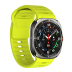 Galaxy Watch Ultra silikonearmbånd, Kirrea slank pasform med neglespænde rem