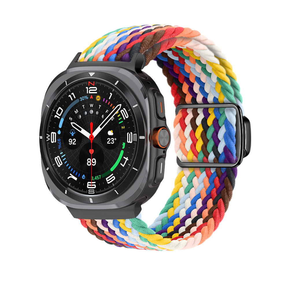 Galaxy Watch Ultra Nylon Band, Arivra Magnetic Buckle Strap