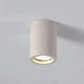 مصباح إيلارا السقفي من الحجر والمعدن، مع مصباح GU10 LED