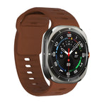 Galaxy Watch Ultra silikonearmbånd, Kirrea slank pasform med neglespænde rem
