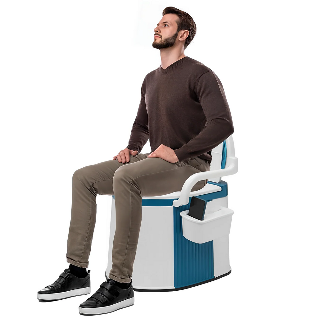 Outdoor And Indoor Portable Toilet For Adults And Elderly