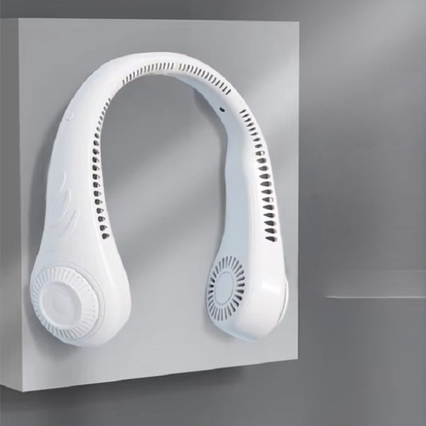 Ventilateur de cou portable BreezeLoop avec batterie rechargeable longue durée