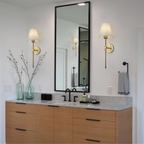 NovaGlow Dimmable LED Wall Sconces, Cordless 2-Pack