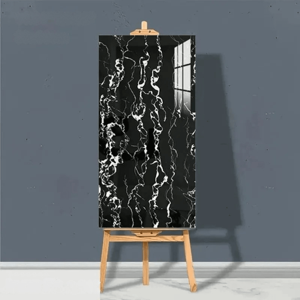 Elegant Self-Adhesive Marble PVC Floor Tiles - Fioriscas