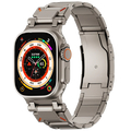 Řemínek Apple Watch, titanový řemínek Auridan s nastavitelným zapínáním