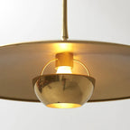 Pyra minimalistisk metal pendellampe, guld | Fioriscas