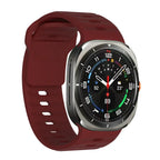 Galaxy Watch Ultra silikonearmbånd, Kirrea slank pasform med neglespænde rem