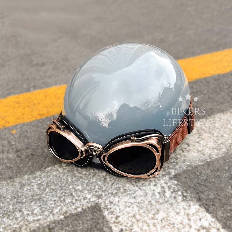 Foldable Motorcycle Riding Goggles with Scratch-Resistant PC Lenses