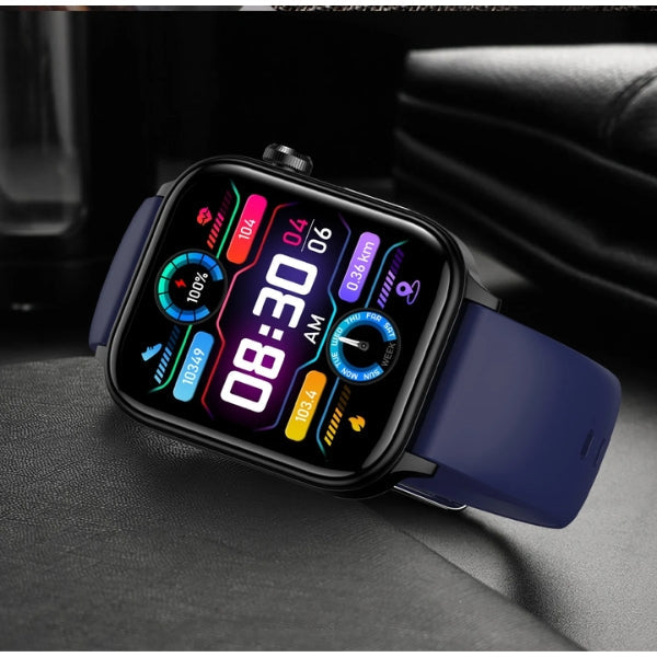 Aleron Health Smartwatch With Waterproof Design And Health Tracking