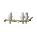 Liora Resin Wall Hook, Bird Branch Design for Coats & Scarves