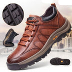 Men’s Orthopedic Leather Shoes | Supportive Comfort
