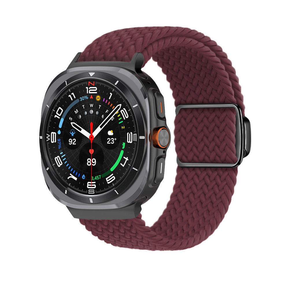 Galaxy Watch Ultra Nylon Band, Arivra Magnetic Buckle Strap