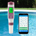 AquaSense 7-in-1 digitaler Poolwassertester mit App, pH-Wert und Chlor