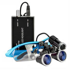 LED Magnifying Loupe Headset, OrionView Binocular 2.5X to 3.5X