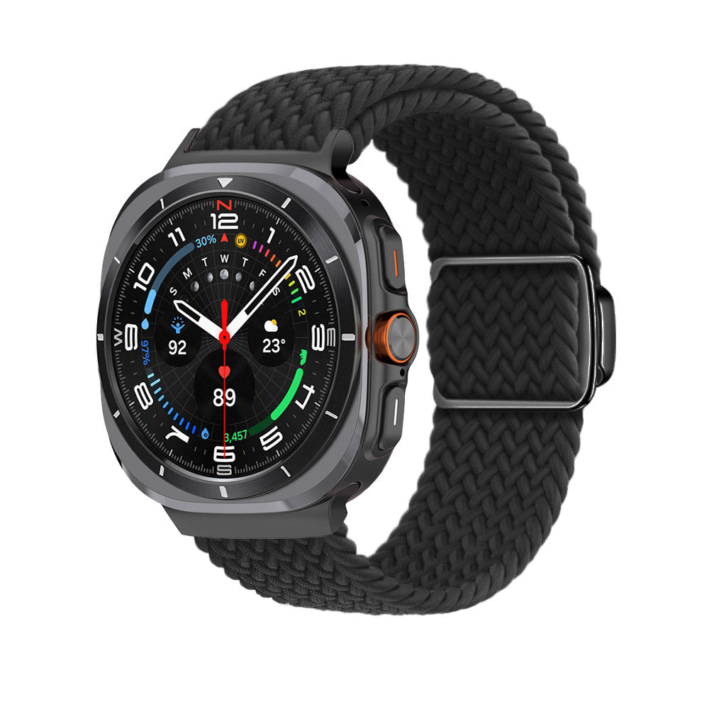 Galaxy Watch Ultra Nylon Band, Arivra Magnetic Buckle Strap