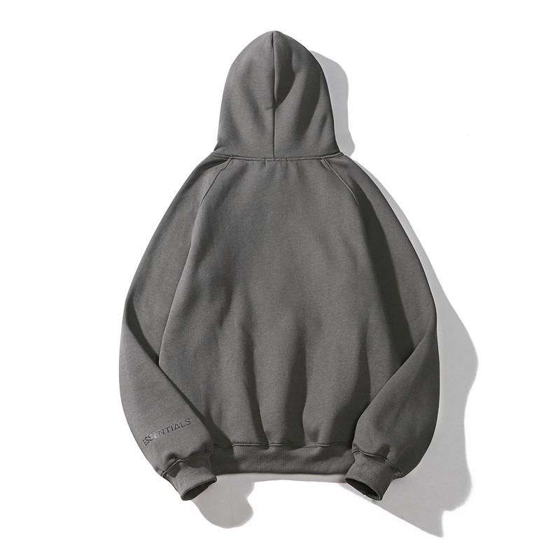 Essentials | Fear of God | Vetoketjullinen huppari kengurutaskulla