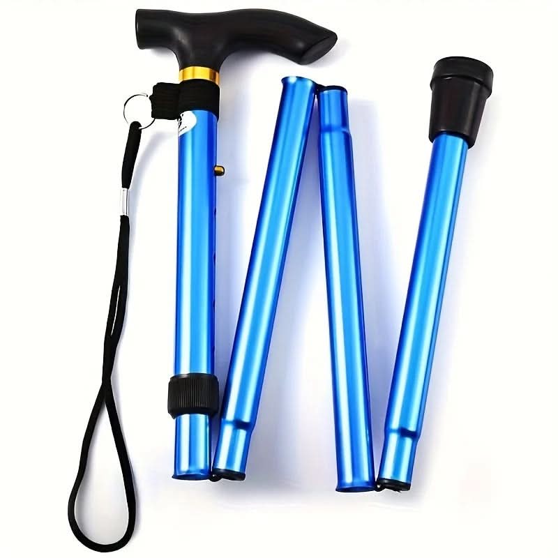 Adjustable Folding Telescopic Walking Stick