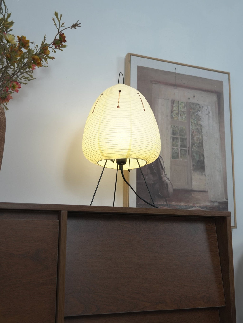Shiori Glow Handmade Mulberry Paper Table Lamp Inspired By Japanese Lanterns