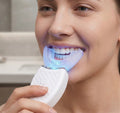 Escova de dentes ultrassónica inteligente de 360 graus, com branqueamento sem mãos e limpeza profunda | Fioriscas