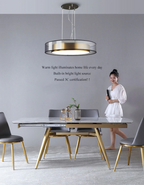 Zentra TriLight -kattovalaisin, 3000 K / 4000 K / 5000 K, tasoon asennettava tai riippuvalaisin