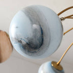 Lampada da soffitto a plafone Aria Modern Planet, soggiorno | Fioriscas