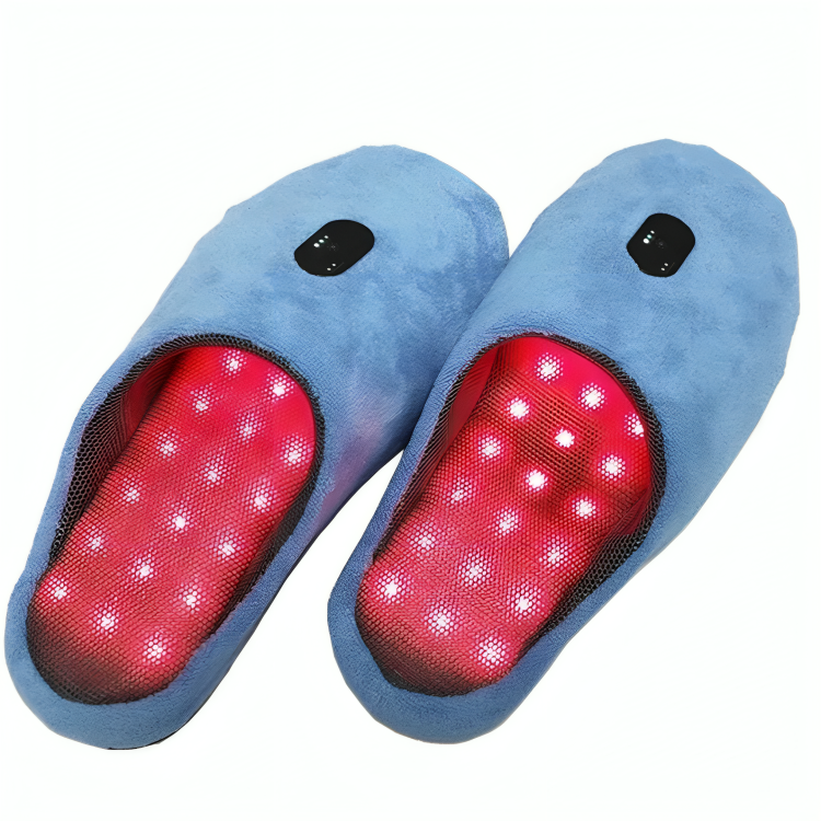 Footflex 赤色光フットスリッパ 痛みを緩和し快適さをサポート | Fioriscas