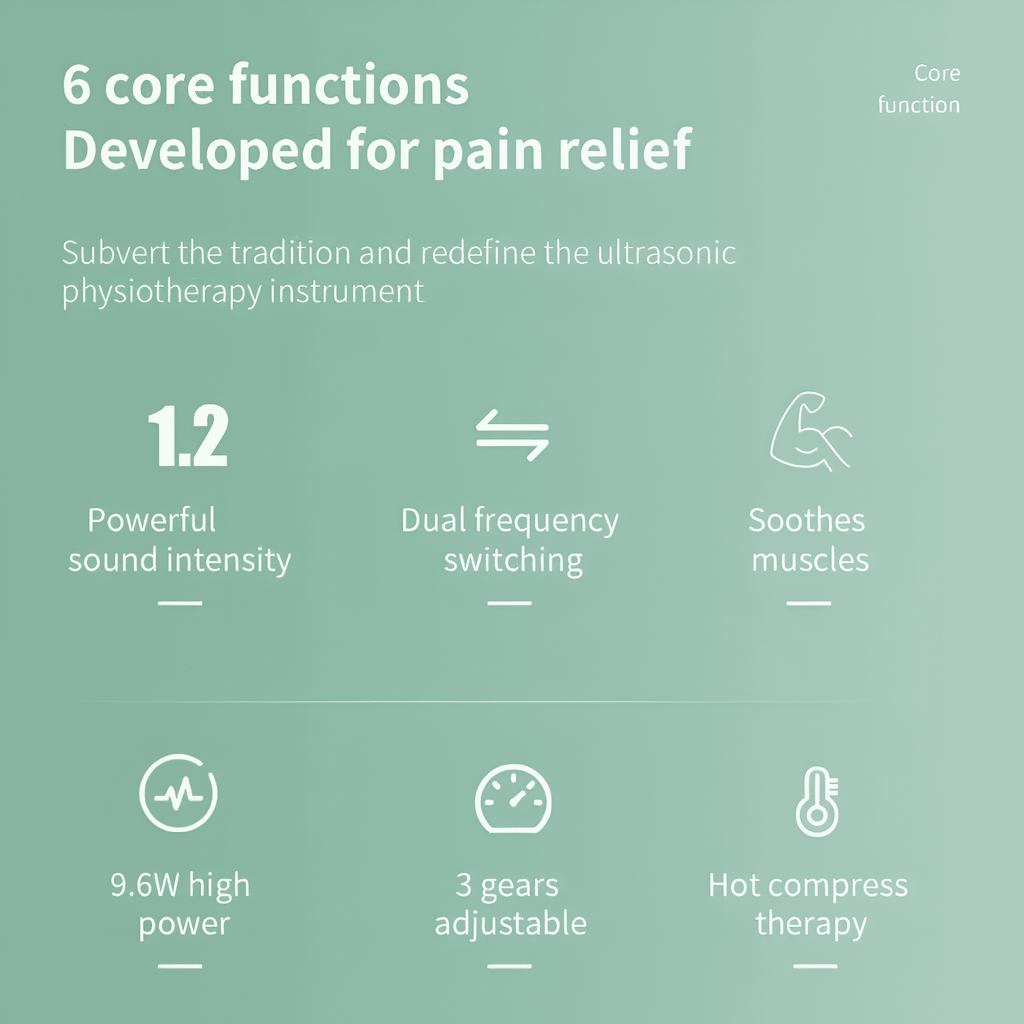 ApexPulse Ultrasonic Comfort Device At Home With Three Intensity Settings