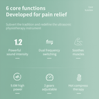 ApexPulse Ultrasonic Comfort Device At Home With Three Intensity Settings