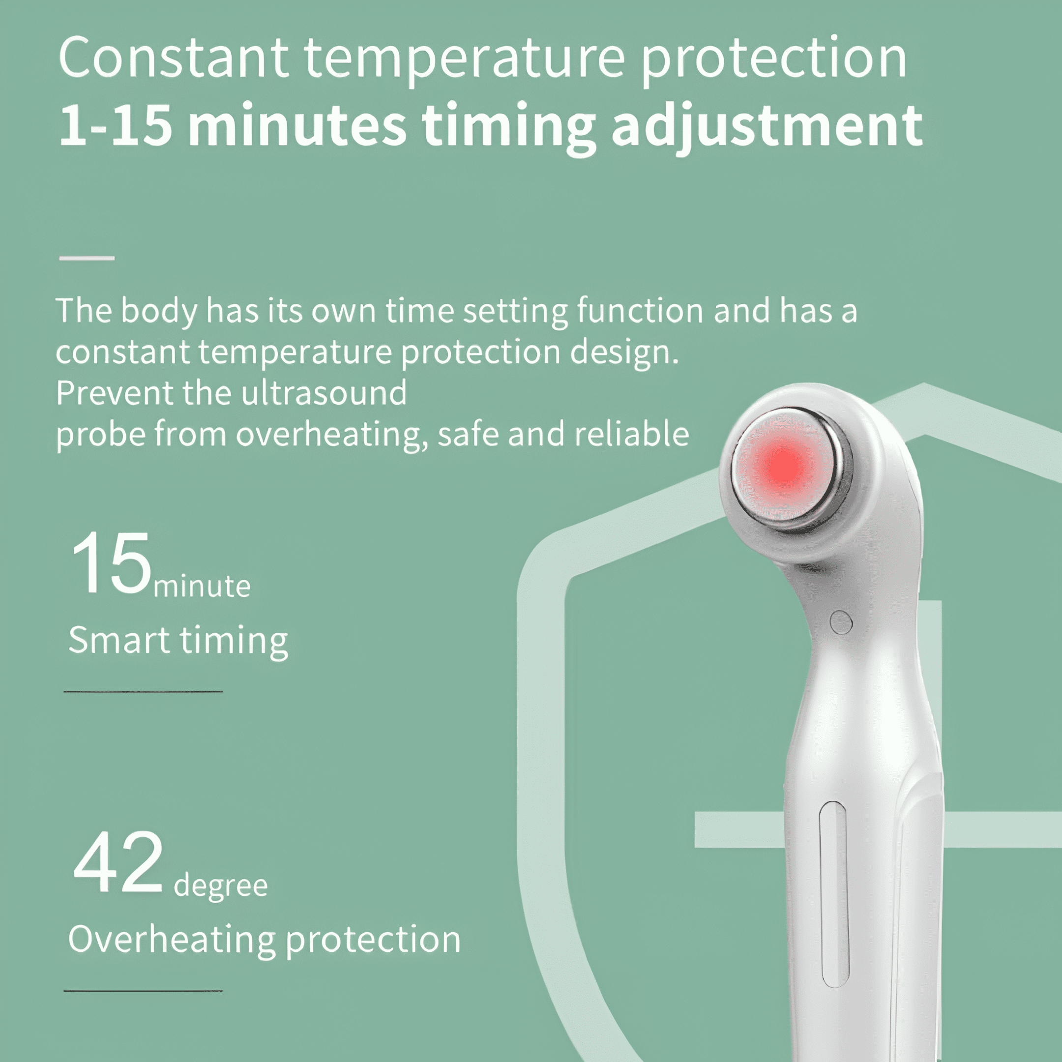 ApexPulse Ultrasonic Comfort Device At Home With Three Intensity Settings