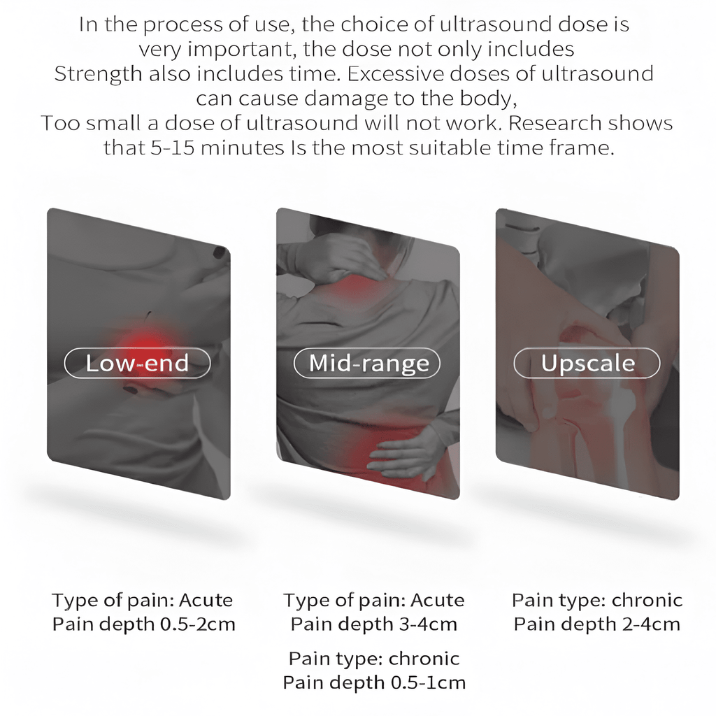 ApexPulse Ultrasonic Comfort Device At Home With Three Intensity Settings