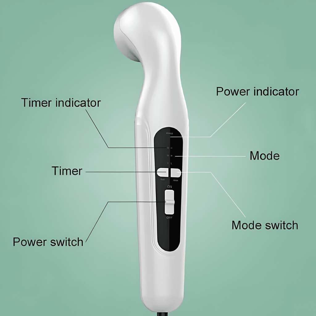 ApexPulse Ultrasonic Comfort Device At Home With Three Intensity Settings