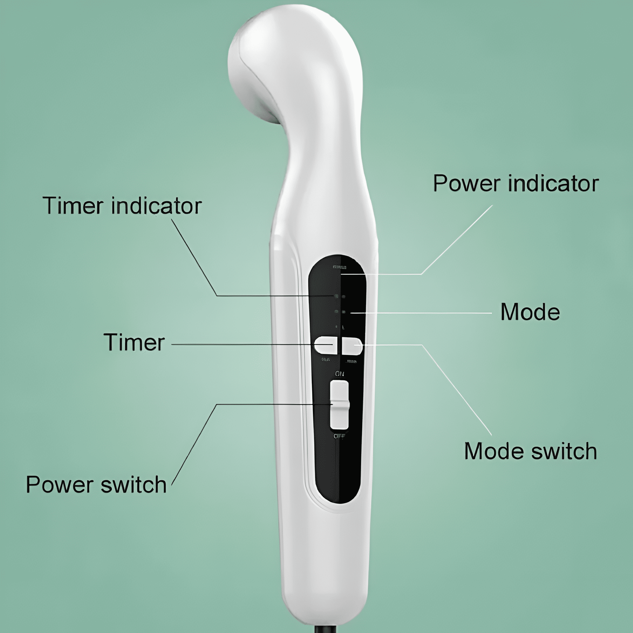 ApexPulse Ultrasonic Comfort Device At Home With Three Intensity Settings