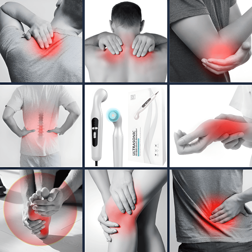 ApexPulse Ultrasonic Comfort Device At Home With Three Intensity Settings