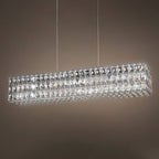Kristy Rectangular Luxury Crystal Chandelier, 2 Colour - Neutralighting