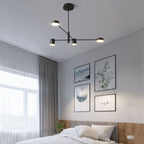 Arisha Hanglamp Tak Industrieel Zwart/Goud, Slaapkamer | Fioriscas