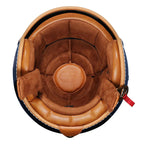 Featherweight Open-Face Motorcycle Helmet, Retro Style, DOT and ECE Certified