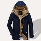 Parka invernale imbottito Veloria da uomo, vestibilità regolabile, 4 colori