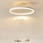 LumaAura Gold-Finish LED Ceiling Light, Black or White Trim, 2 Sizes
